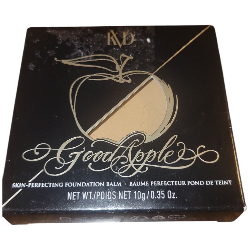 New In Box Kat Von D KVD Good Apple Skin-Perfecting Foundation Balm Light 024